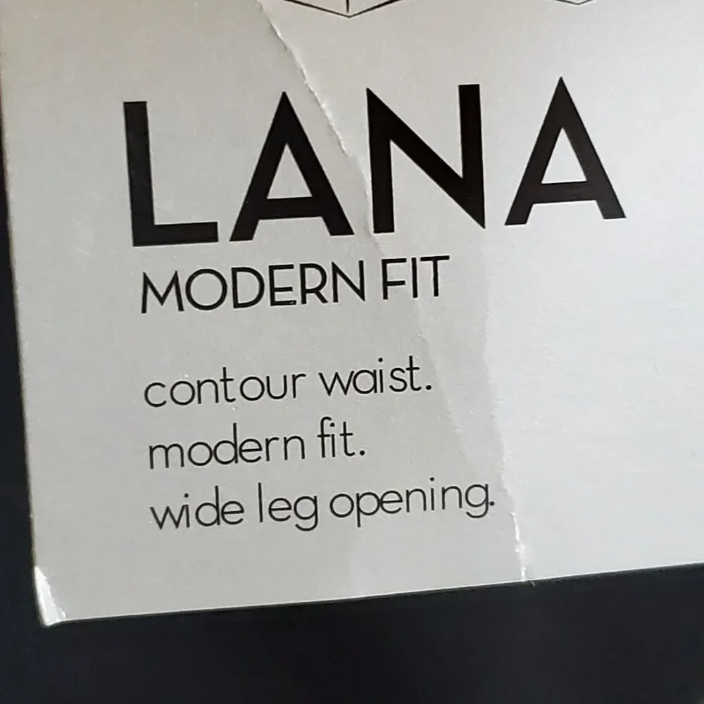 Kasper Lana Pants womens size 16 Modern Fit Contour Waist Black NWT